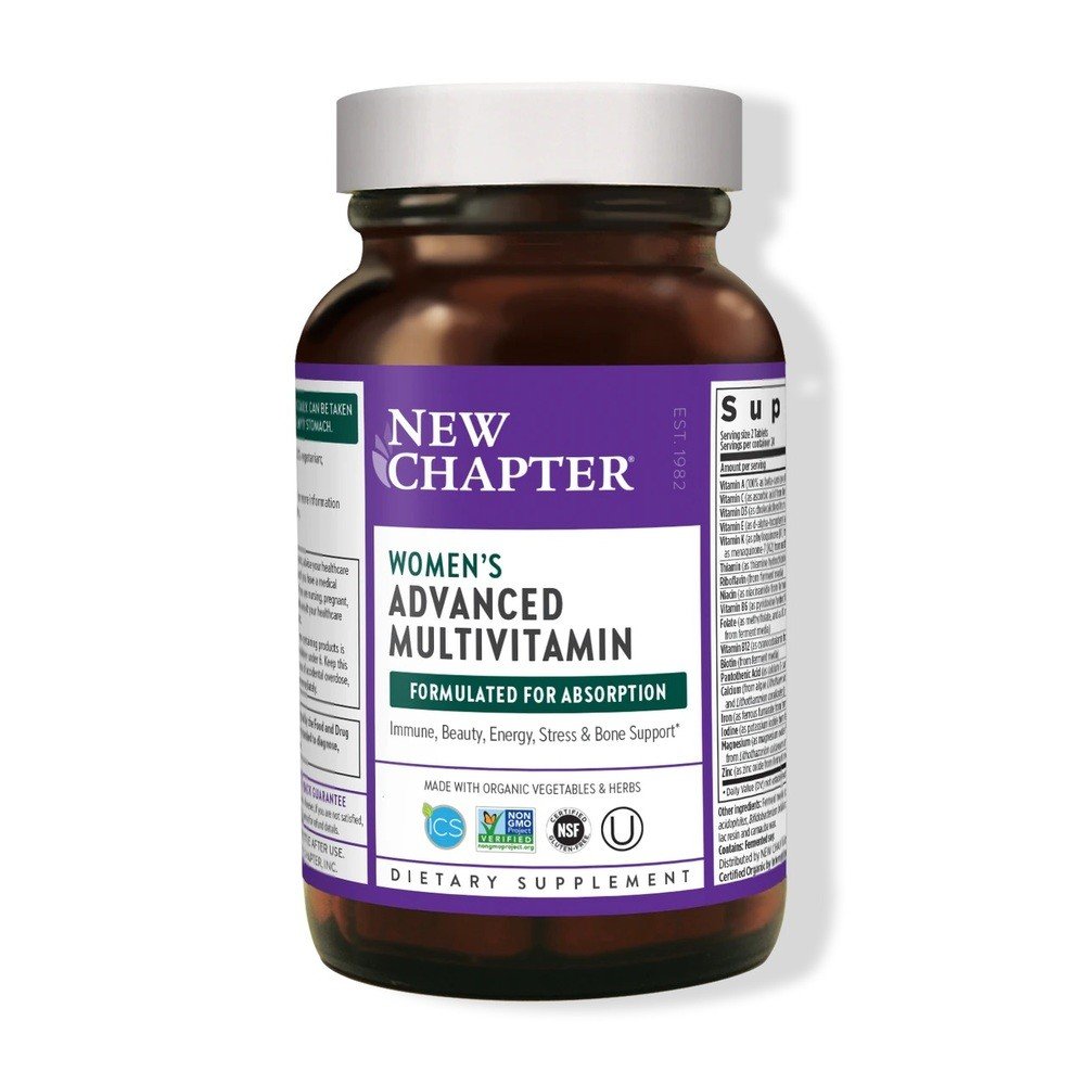 New Chapter Women&#39;s Advanced Multivitamin 72 Tablet
