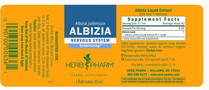 Herb Pharm Albizia Extract 1 oz Liquid