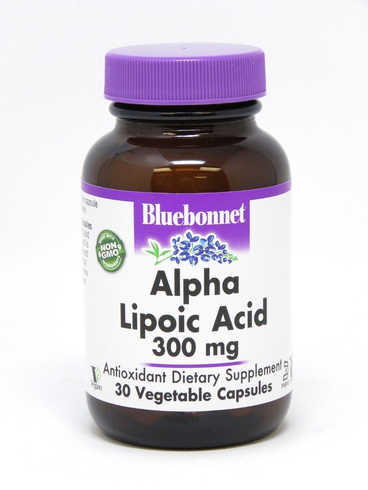Bluebonnet Alpha Lipoic Acid 300mg 30 VegCap