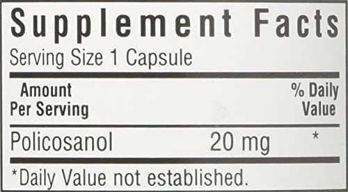 Bluebonnet Policosanol 20mg 60 VegCap