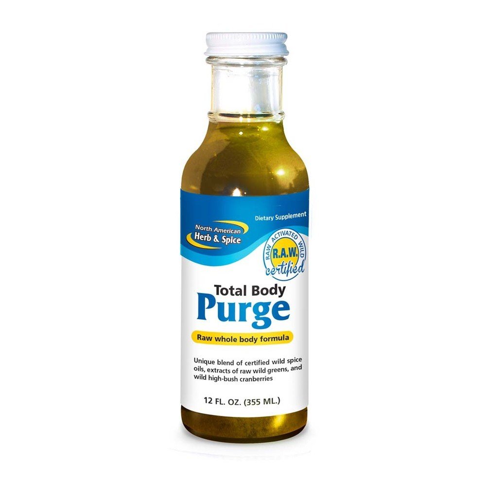 North American Herb &amp; Spice Total Body Purge 12 oz Liquid