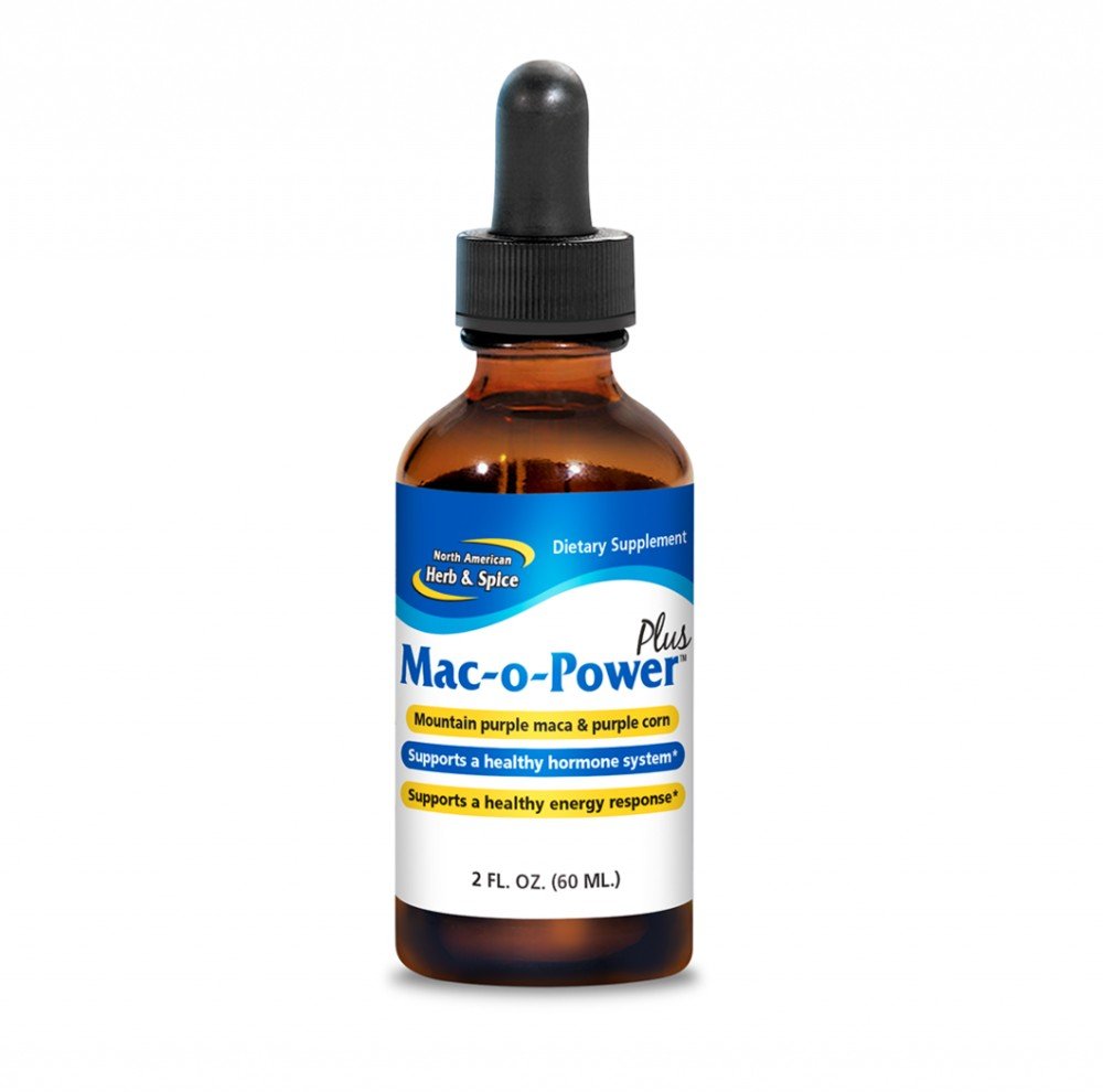 North American Herb &amp; Spice Mac O Power Plus 2 oz Liquid