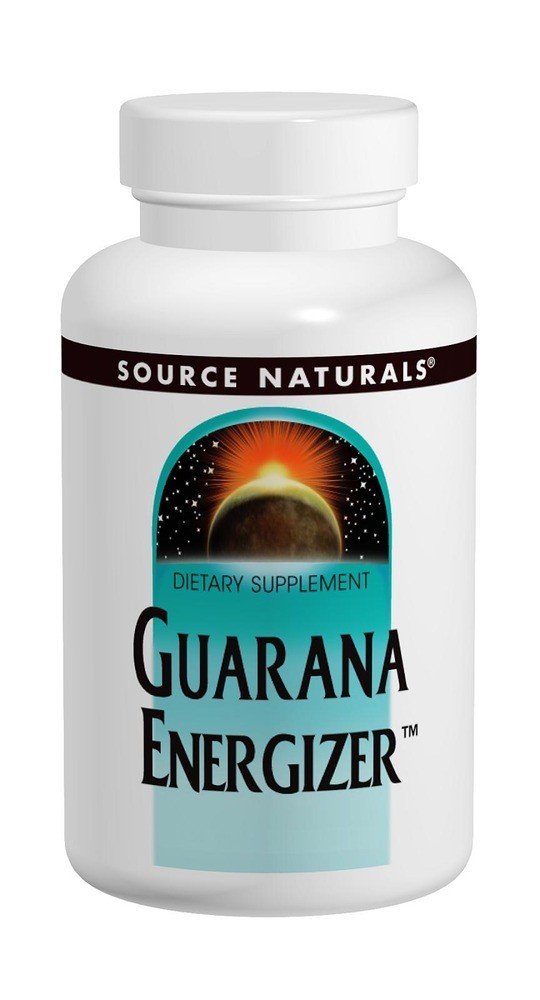 Source Naturals, Inc. Guarana Energizer 900mg 200 Tablet