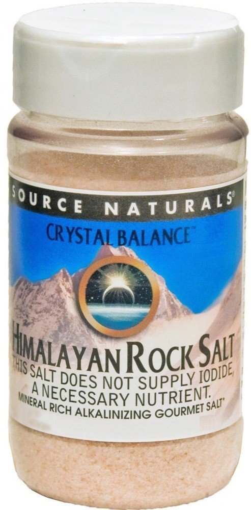 Source Naturals, Inc. Crystal Balance Himalayan Rock Salt Fine Grind Refill 12 oz Salt