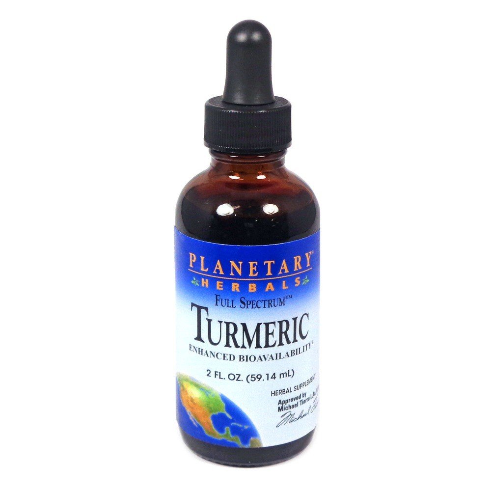 Planetary Herbals Full Spectrum Turmeric 2 oz Liquid