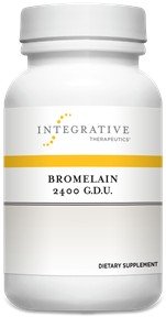Integrative Therapeutics Bromelain 2400 GDU 60 Capsule