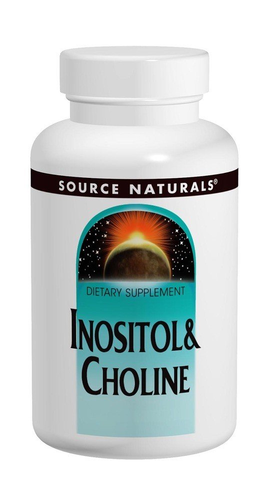 Source Naturals, Inc. Inositol - Choline 400mg/400mg 100 Tablet