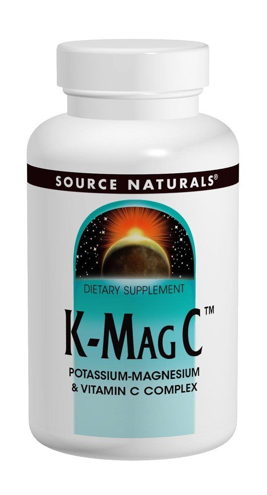 Source Naturals, Inc. K-Mag C Potas/Mag/Vit C Complex 120 Tablet