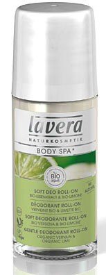 Lavera Skin Care Deodorant Roll On Vervain Lime 1.6 oz Roll-On