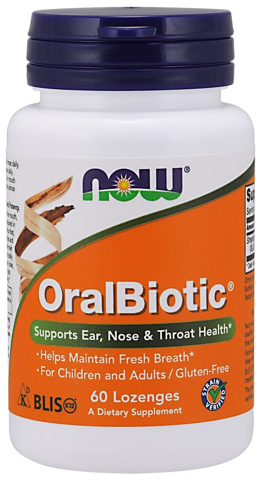 Now Foods OralBiotic 60 Lozenge