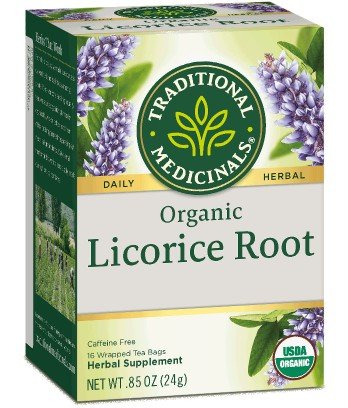 Traditional Medicinals Organic Licorice Root Tea 16 Bag