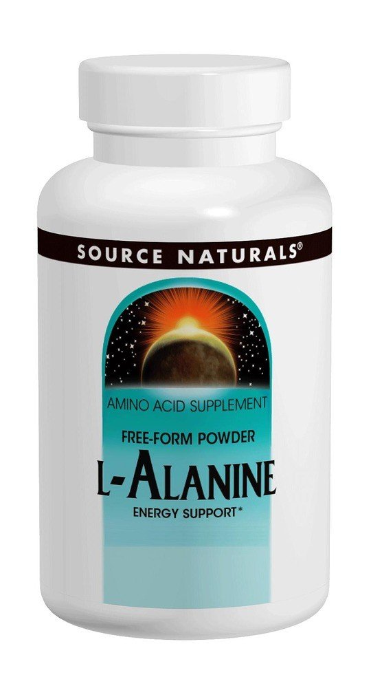 Source Naturals, Inc. L-Alanine Powder 100 Gram 3.53 oz Powder