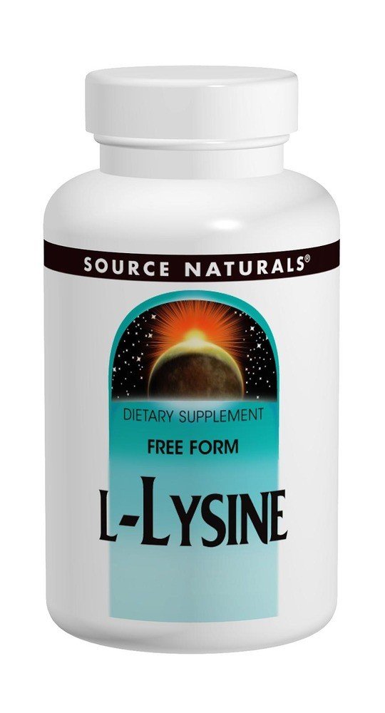 Source Naturals, Inc. L-Lysine 500mg 100 Tablet