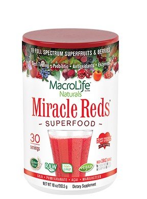 Macrolife Naturals Miracle Reds 10 oz Powder