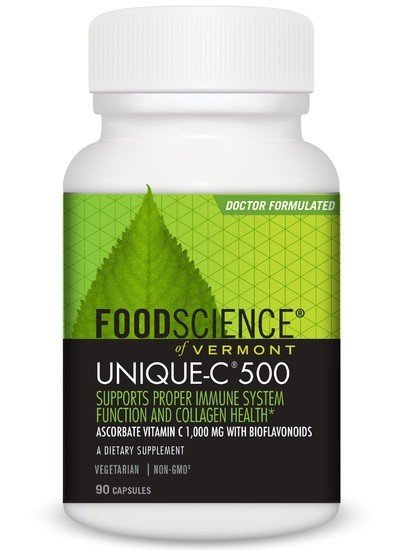 Foodscience Laboratories Unique C 500mg 90 VegCap
