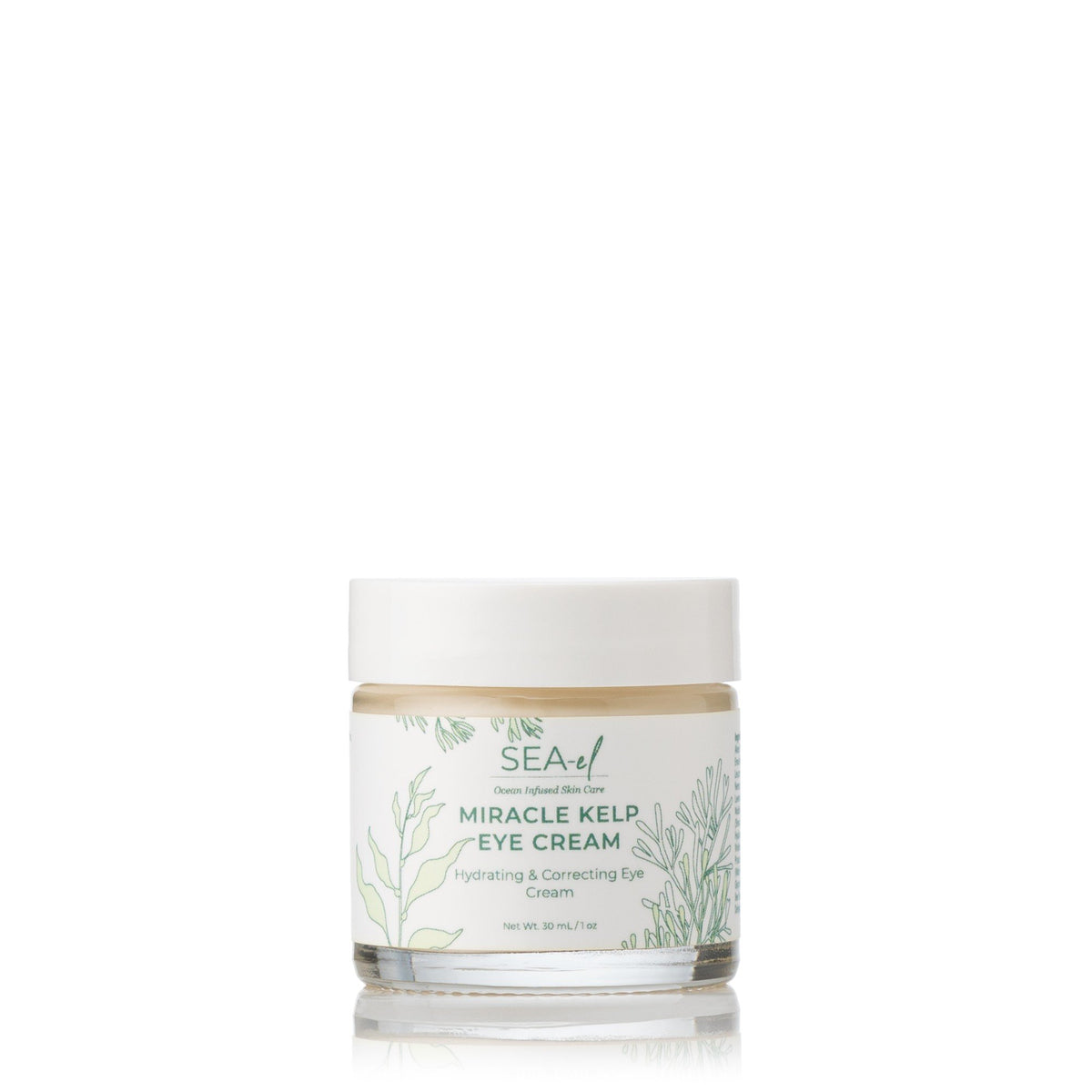 Sea El Miracle Kelp Eye Cream | Hydrating Eye Cream | Correcting Eye Cream | 30 milliliters | 7 ounces | VitaminLife