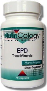 Nutricology EPD Trace Minerals 75 VegCap