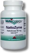 Nutricology NattoZyme 50 mg 300 VegCap