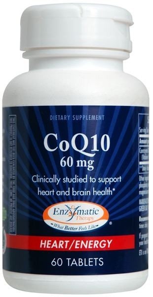 Enzymatic Therapy Inc. CoQ10 60mg 60 Tablet