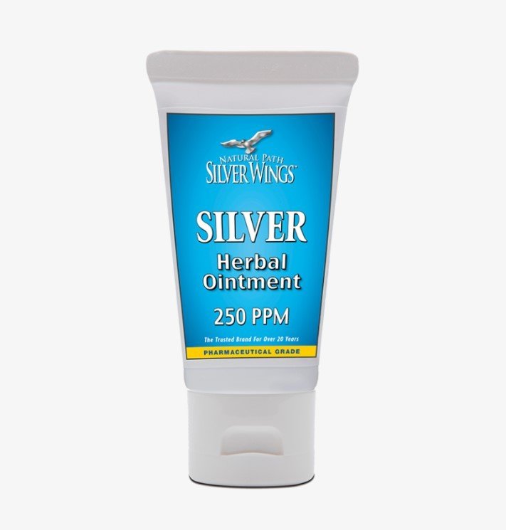 Natural Path Silver Wings Silver Herbal Ointment 0.25 oz Ointment