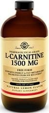 Solgar L-Carnitine 1500mg Liquid 16 oz Liquid