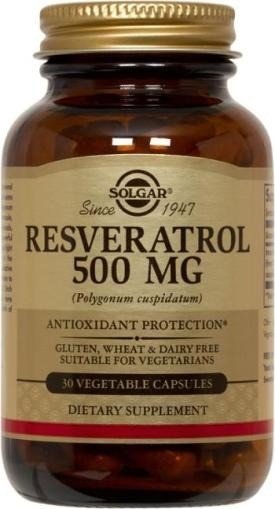 Solgar Resveratrol 500mg 30 VegCap