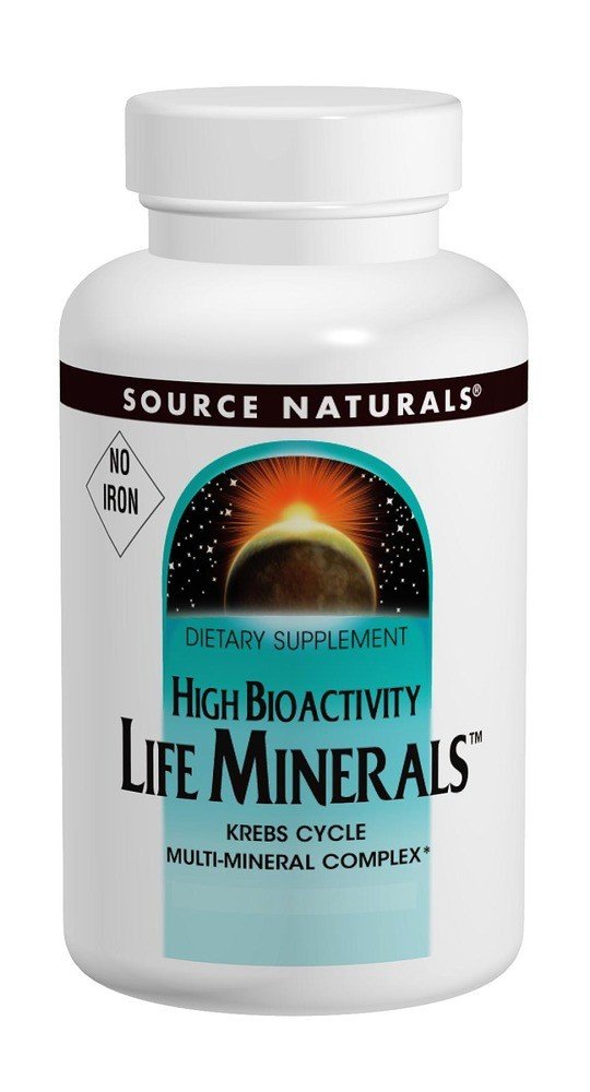 Source Naturals, Inc. Life Minerals No Iron 120 Tablet