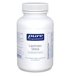 Pure Encapsulations Lipotropic Detox 120 VegCap