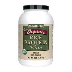 Nutribiotic Organic Rice Protein Plain 3 lbs Powder