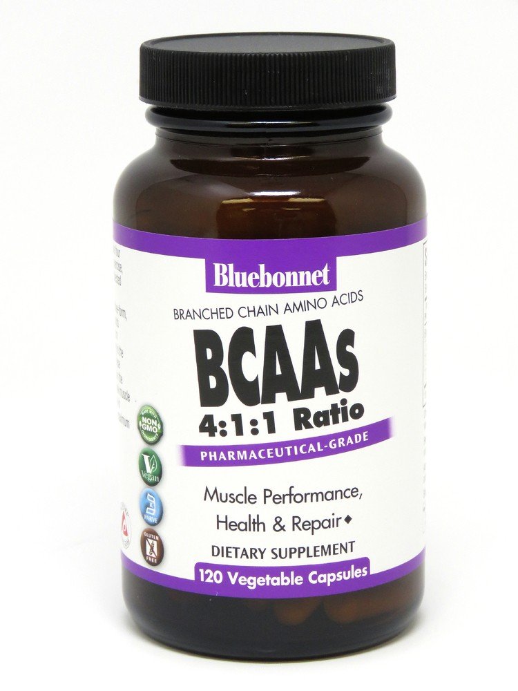 Bluebonnet BCAAs 120 VegCap