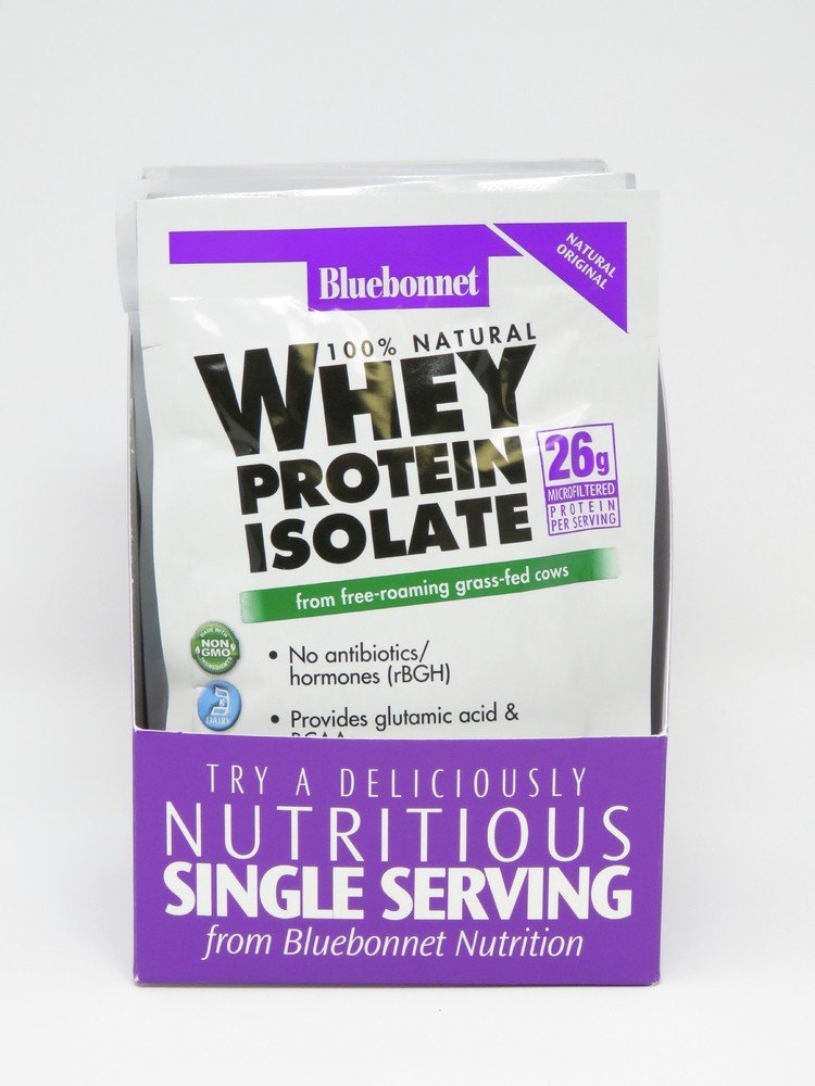 Bluebonnet Whey Protein Isolate Original 8 Packet