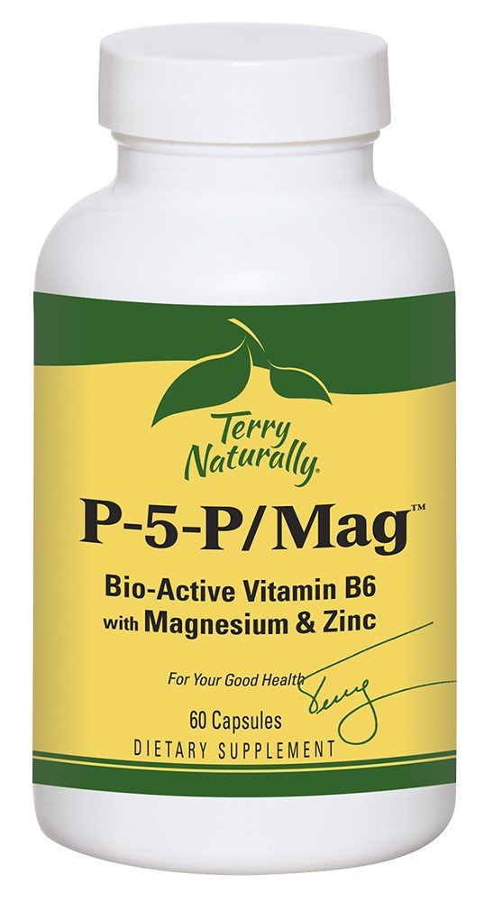 EuroPharma (Terry Naturally) BioActive Magnesium Complex with P-5-P/Mag 60 Capsule