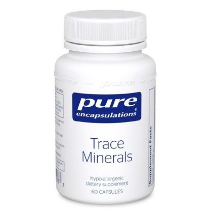 Pure Encapsulations Trace Minerals 60 VegCap