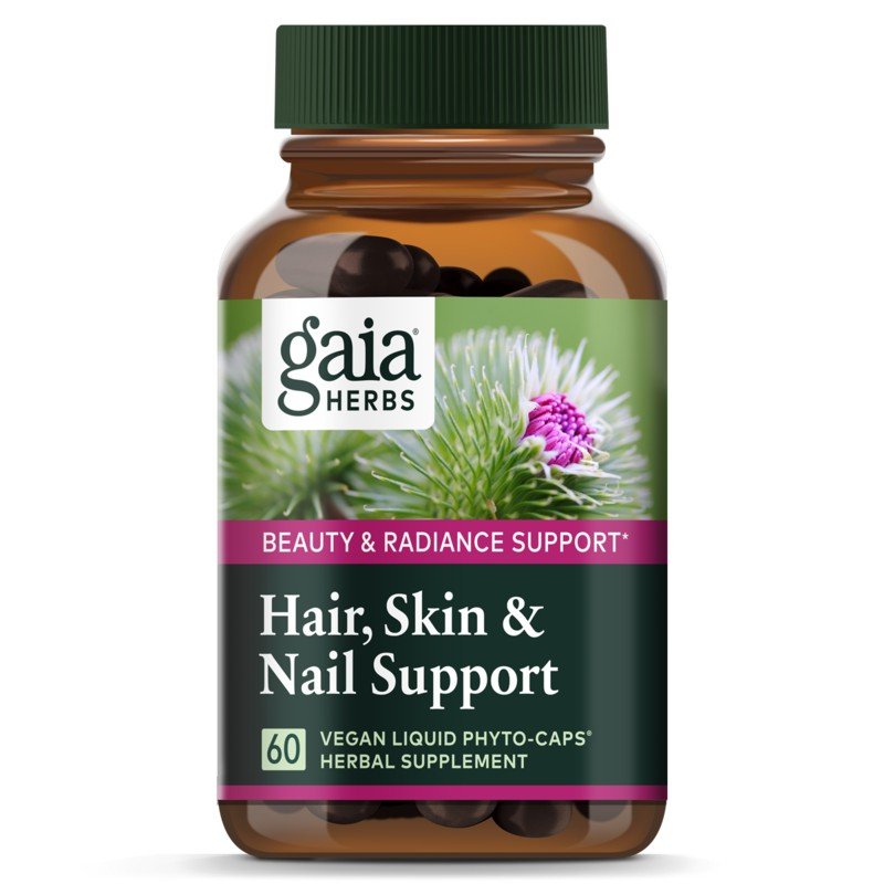 Gaia Herbs Hair, Skin &amp; Nail Support 60 VegCap