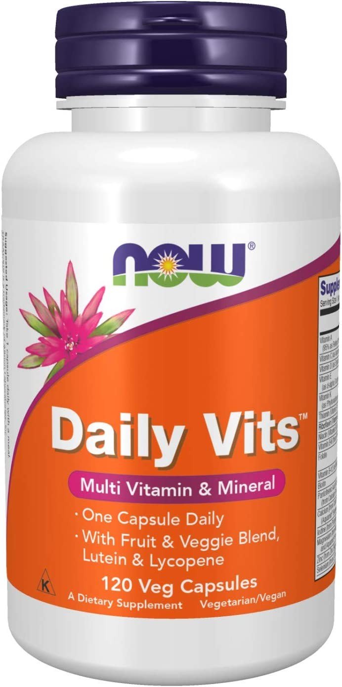 Now Foods Daily Vits Multi Vitamin &amp; Mineral 120 VegCap