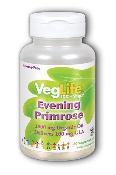 VegLife Organic Evening Primrose Oil 60 Veg Softgel