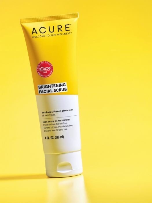 Acure Brightening Facial Scrub 4 oz Liquid