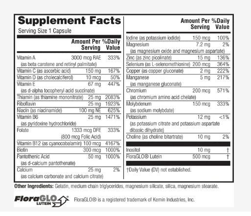 Twinlab, Inc Daily One Without Iron 180 Capsule