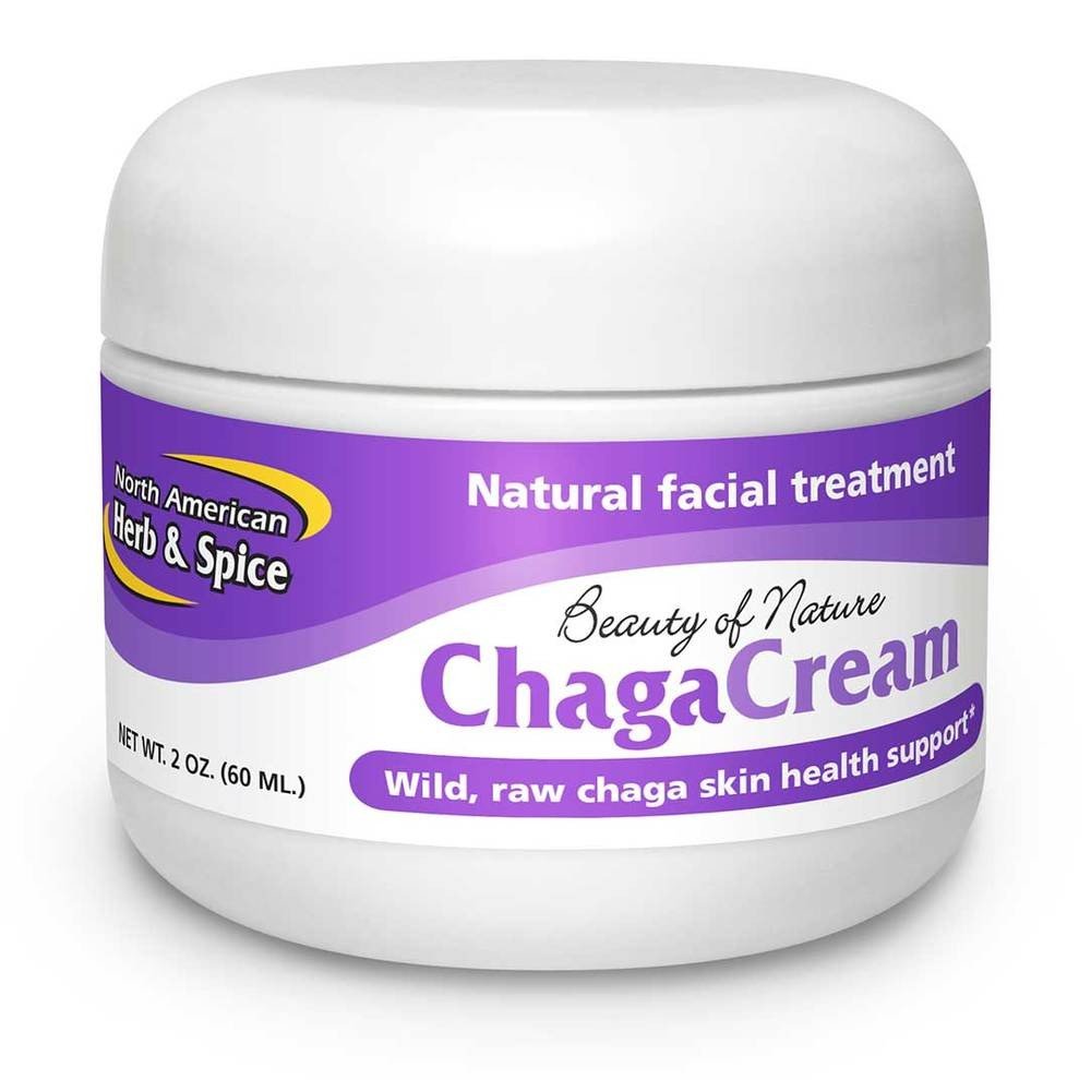 North American Herb &amp; Spice ChagaCream Facial Treatment 2 oz Cream