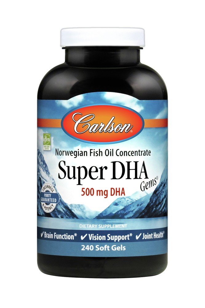 Carlson Laboratories Super DHA Gems 240 Softgel