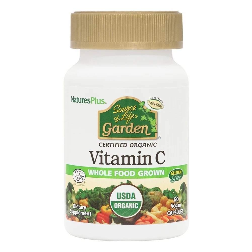 Nature's Plus Source Of Life Garden Vitamin C 60 VegCap