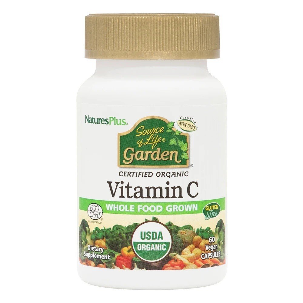Nature&#39;s Plus Source Of Life Garden Vitamin C 60 VegCap
