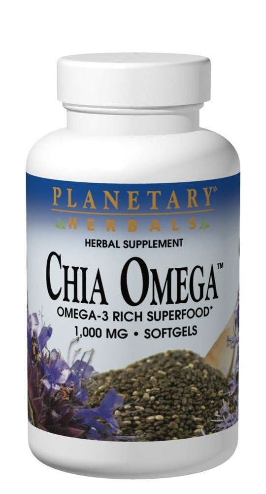 Planetary Herbals Chia Omega 1000mg 30 Softgel