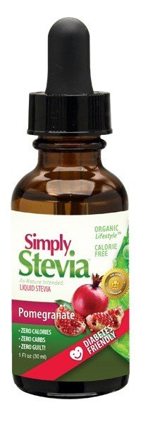 Stevia International Simply Stevia Liquid Pomegranate 2 oz Liquid