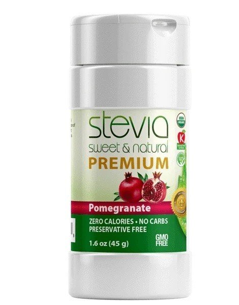 Stevia International Powdered Stevia Pomegranate 45g 45 g Powder