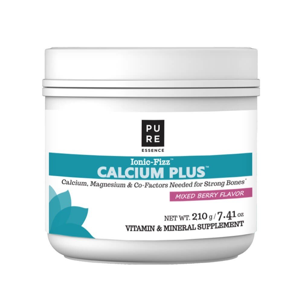 Pure Essence Labs Ionic-Fizz Calcium Plus Mixed Berry 7.41 oz Powder