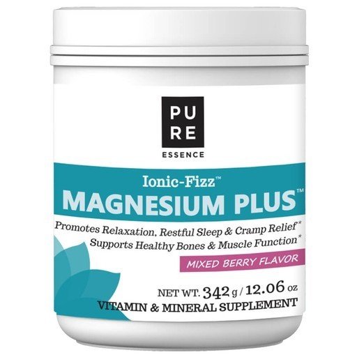 Pure Essence Labs Ionic-Fizz Magnesium Plus Mixed Berry 12.06 oz Powder