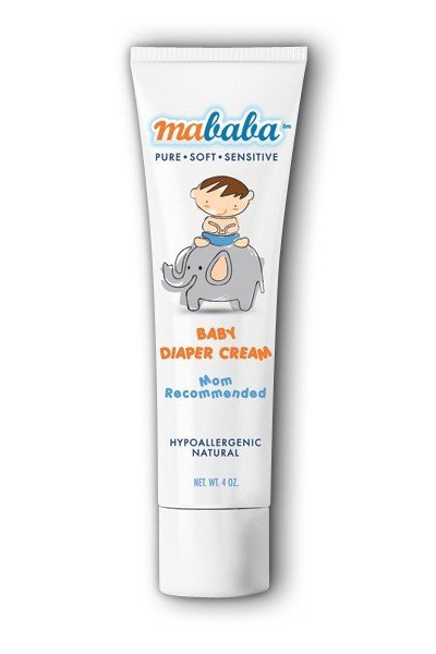Mababa Baby Diaper Cream 4 oz Cream