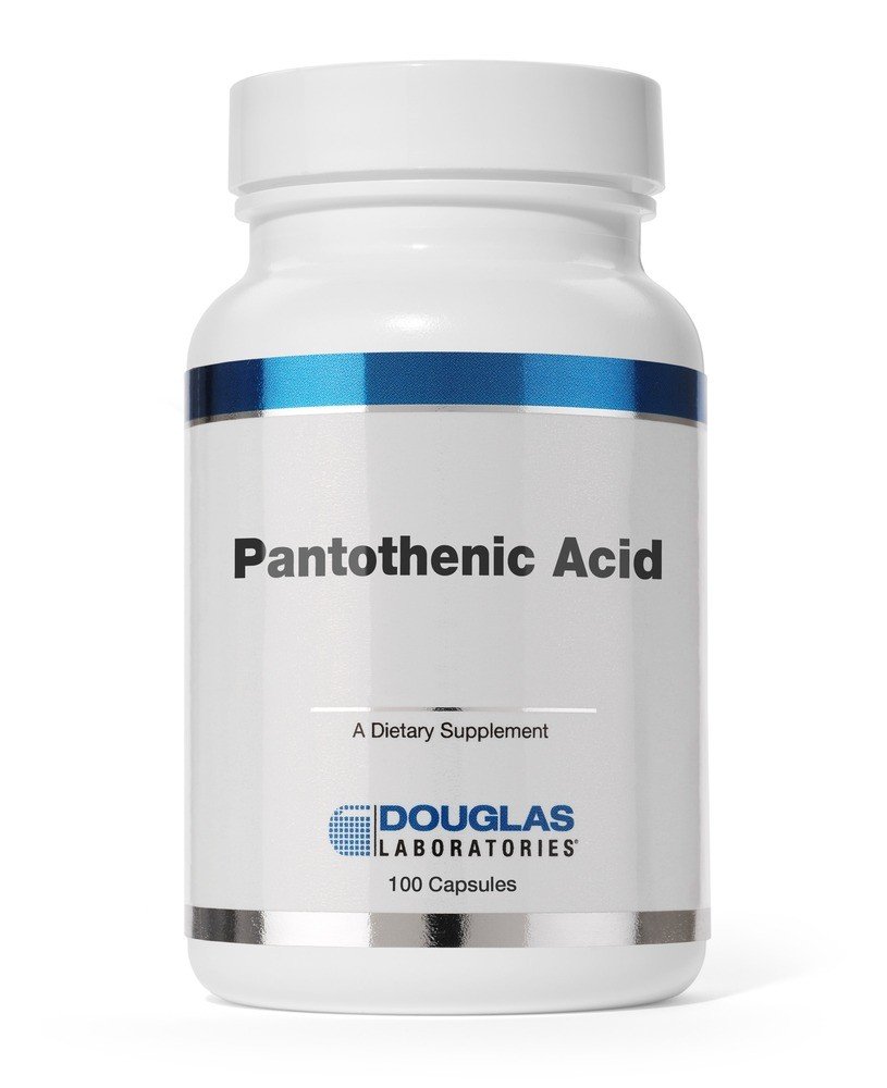 Douglas Laboratories Pantothenic Acid(Vitamin B5)500mg 100 Capsule