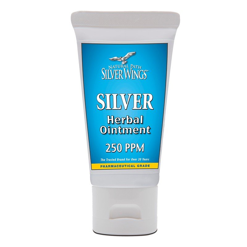 Natural Path Silver Wings Silver Herbal Ointment 1.5 oz Ointment